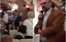 Awantura i rękoczyny na spotkaniu KOD. "Dopie*dolę ci! Siadaj!" (video)