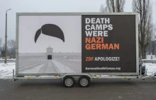 Mobilny „Death Camps Were Nazi German” zatrzymany przez niemiecką policję