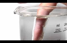 Superhydrofobowy palec