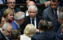 Kaczyński do polityków: Nikt nikogo nie trzyma w PiS-ie na siłę