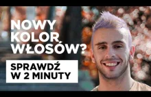 Farbowanie włosów w 2 minuty [PROSTY PORADNIK][PHOTOSHOP