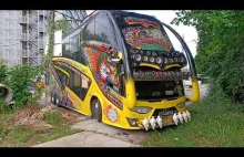 Tajski tuning autobusu.