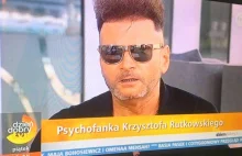 Krzysztof Rutkowski był gościem programu „Dzień Dobry TVN". Psychofanka...