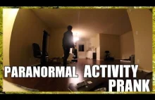 Żart w stylu Paranormal Activity