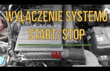 Jak wyłączyć system START STOP w grupie VAG bez komputera