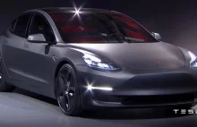Elon Musk zaprezentował dziś Teslę Model 3 (eng)
