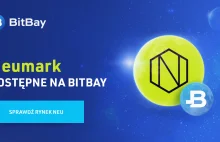 BitBay dodaje do swojej oferty Neumark - token Neufund