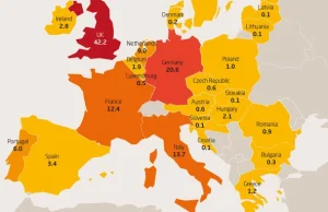 Chińczycy inwestują miliardy w UE, Polska poza radarem