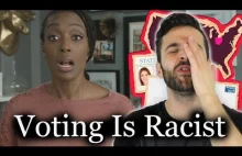 Czarna prezenterka twierdzi, że procedury wyborcze są rasistowskie [ENG]