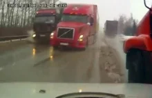 1 samochód, 4 ciężarówki