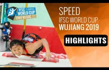 IFSC Climbing World Cup Wujiang 2019 - Speed Finals -...
