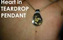 Heart in teardrop pendant for your love- How To