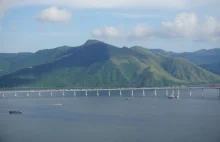 Najdłuższy w Chinach most autostradowy ponad wodą bliski ukończenia