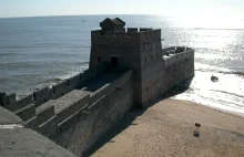 Miejsce, gdzie Wielki Mur spotyka się z morzem