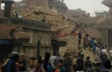 Trzęsienie ziemi w Nepalu, setki martwych