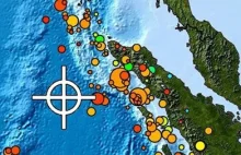 Trzęsienie o sile 8,9 w skali Richtera w pobliżu Indonezji