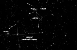 W weekend wyśmienite warunki do obserwacji meteorów - maksimum roju Lirydów