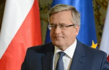 Bronisław Komorowski o rządzie PiS: będziemy mieli do czynienia z przedziwnymi..