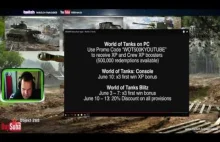 World of Tanks kody bonusowe z okazji 500K subów 01-08-2016