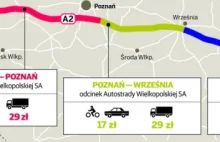 Opłaty na autostradzie A2: Od 12 stycznia więcej zapłacimy za przejazd