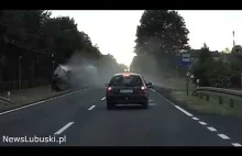 BMW wjeżdża pod cysternę - śmiertelny wypadek