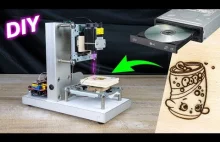 Jak zrobić CNC Laser grawer DIY z napędów DVD