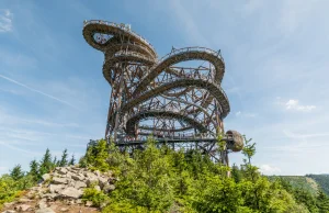 Dolni Morava, czyli spacer w chmurach, tuż za polską granicą.