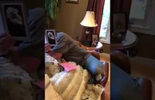 Jego dwa psy zdechły, córka zrobiła mu niespodziankę