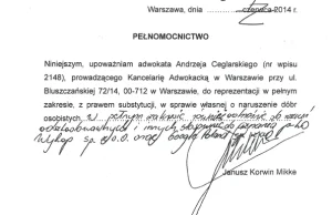 Ujawniamy pismo w sprawie usunięcia komentarzy i podania danych Wykopowicza