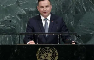 Andrzej Duda w ONZ: naszym obowiązkiem jest likwidacja przyczyn uchodźstwa