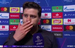 Trener Tottenhamu rozpłakał się podczas wywiadu w TV! Ogromne emocje!