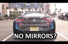 BMW i8 prezentacja modelu bez lusterek bocznych! - CES 2016