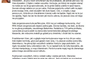 Marcin Najman po walce z Przemysławem Saletą