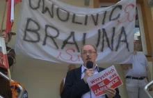 Uwolnić Grzegorza Brauna - relacja z manifestacji