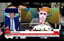 Rafał Trzaskowski porównany do Rudego z BLOK EKIPY na antenie TVP INFO