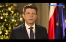 Ryszard Petru noworoczne orędzie do narodu!