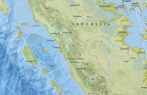 Potezne trzesienie ziemii w Indonezji, 6.2 w skali richtera.