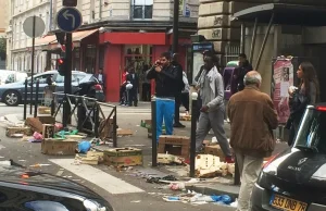 Fotoreportaż z dzielnicy imigracyjnej Paryża
