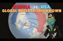 Symulacja konfliktu nuklearnego między USA i Rosją