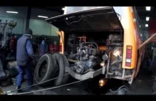 Jak zdemontować silnik z Autosana H9
