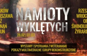 Już po raz trzeci w centrach polskich miast staną “Namioty Wyklętych”.