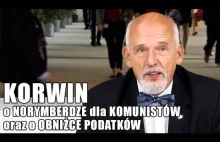 KORWIN o NORYMBERDZE dla KOMUNISTÓW oraz o OBNIŻCE PODATKÓW