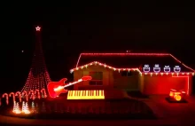 This home's amazing Star Wars Christmas light show features a rooftop...