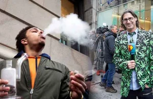 Kanadyjczycy świętują pierwszy dzień legalizacji. Palą trawę w kolejce do sklepu