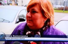 Ale numer! Anna Komorowska przyłapana na manifestacji KOD.