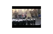 marsz niepodleglosci 2011 - zamieszki na pl. konstytucji - poligon do cwiczen...