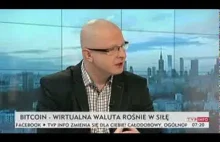 Jak skompromitować się w telewizji, czyli Łukasz Kister o Bitcoinie