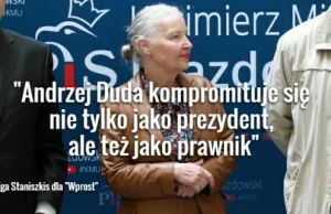 Do niedawna broniła PiS, a teraz? Staniszkis o partii Kaczyńskiego ostro...