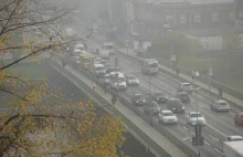 Kraków - Darmowa komunikacja dla kierowców przy przekroczonych normach powietrza