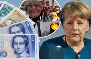 Krach europejskiej waluty? Angela Merkel: „Niemiecka marka była lepsza od euro"